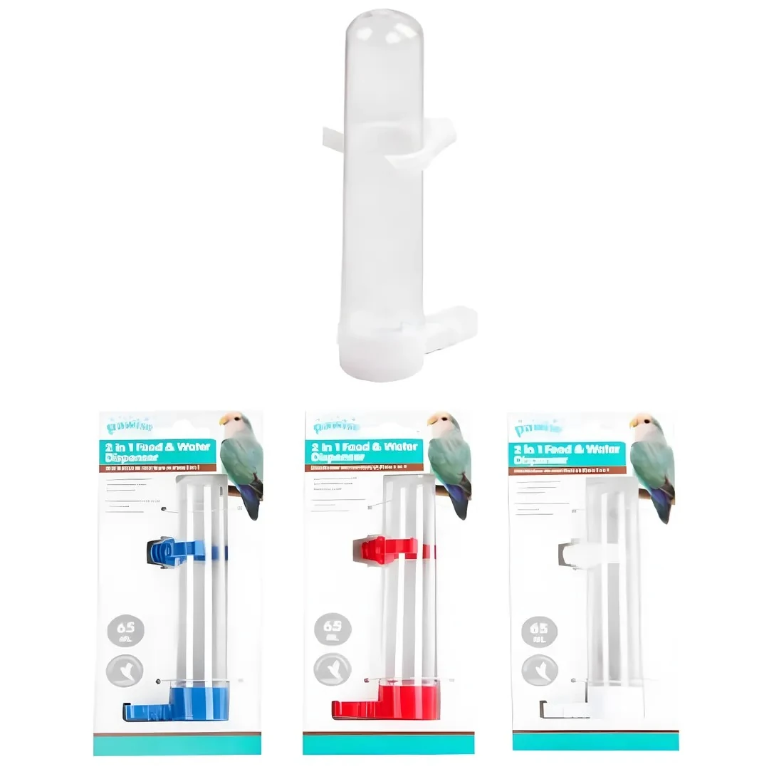 Pawise Kuşlar İçin Suluk 65 ml (Karışık Renkli)